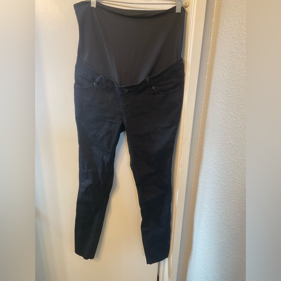 Abercrombie & Fitch Maternity Black Jean Leggings - Picture 1 of 2